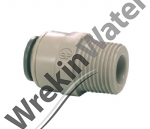 PI010822S Straight Adaptor 1/4in NPTF Thread - 1/4in PF